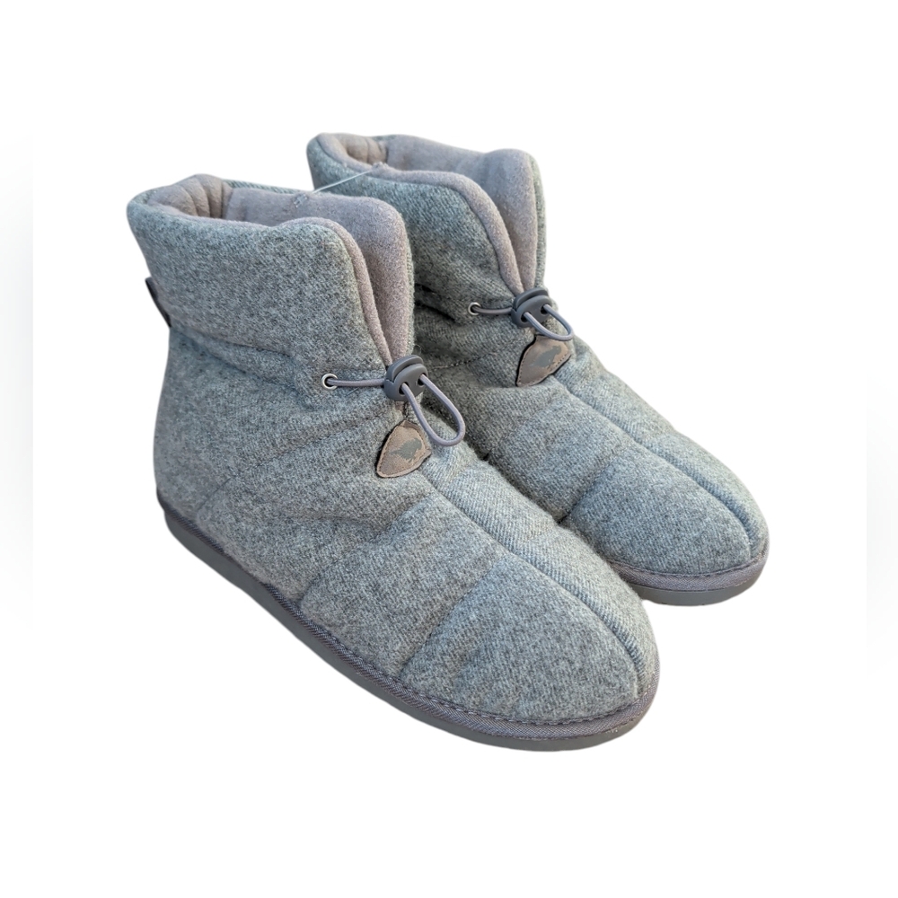Rocket Dog Winifred Wool Quilted Slipper Ankle Booties 7.5 Gray